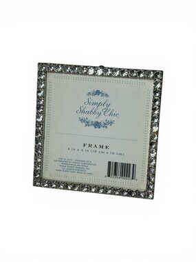 Simply Shabby Chic for Target Rhinestone Embellished 4 x4 Inch Frame